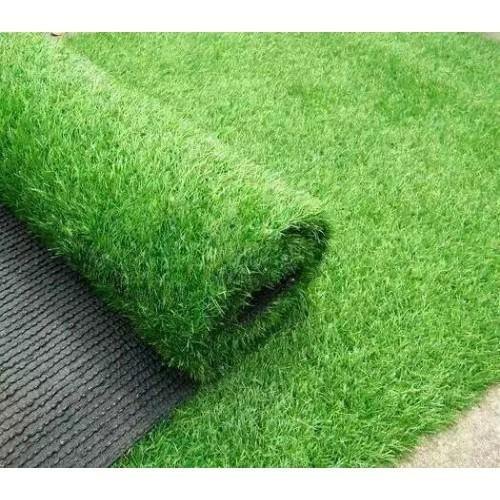 Green PP Artificial Grass Carpet, for Outdoor, Size : Multisize