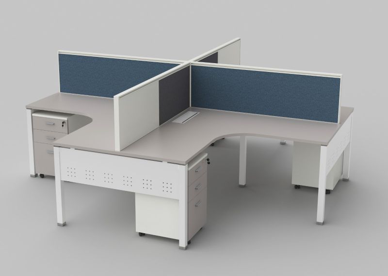 Polished Metal Cubicle Office Workstation, Feature : Attractive Designs, Corrosion Proof, Crack Resistance