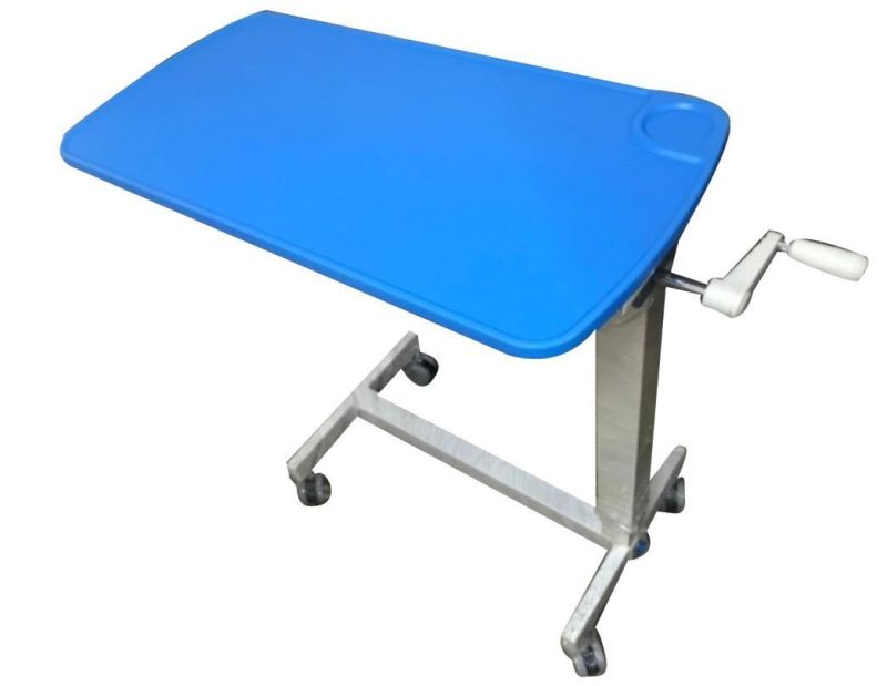 Over Bed Table with Gear ABS Top