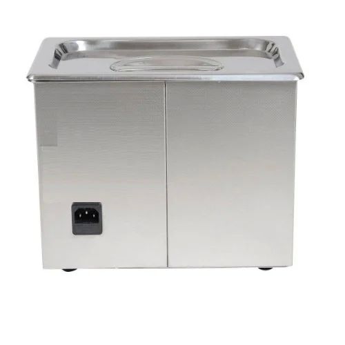 Silver Rectangular 220V Polished Stainless Steel Ultrasonic Cleaner, Speciality : Rust Proof, Long Life