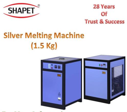 1.5kg Three Phase Silver Melting Machine