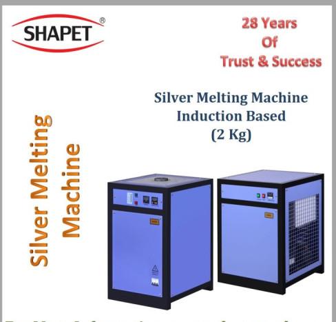 2kg Three Phase Silver Melting Machine