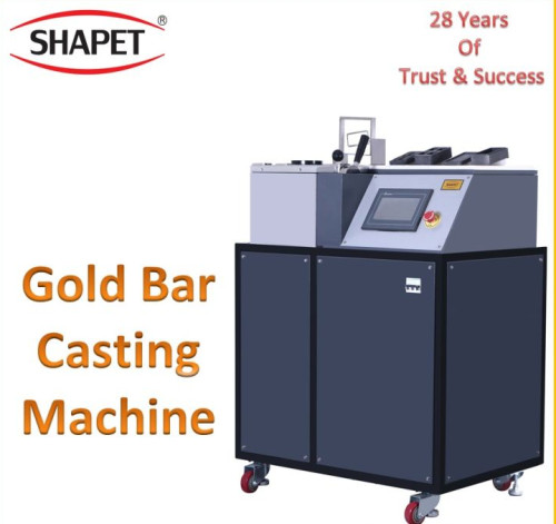 Shapnet Electric 440V Gold Bar Casting Machine, Automatic Grade : Automatic
