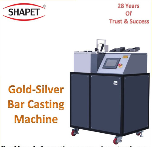 Gold-Silver Bar Casting Machine