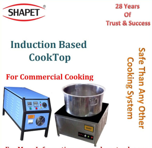 Shapnet Stainless Steel Induction Based Cooktop, Feature : Heat Resistance, Non Stickable, Rust Proof