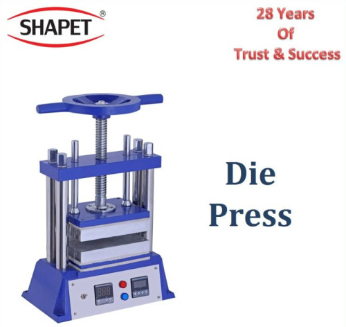 Blue Shapnet 440V Hydraulic Jewellery Die Press Machine