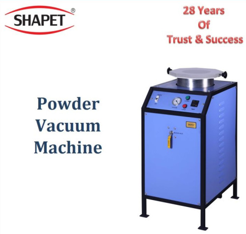 Rectangular Mild Steel Electric Powder Vacuum Machine, Specialities : Rust Proof, High Performance