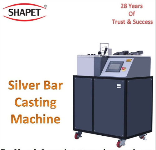 Shapnet Automatic Silver Bar Casting Machine, Voltage : 440V