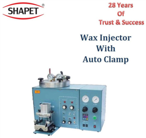 Blue 240 V Electric Wax Injector with Auto Clamp, Automatic Grade : Automatic