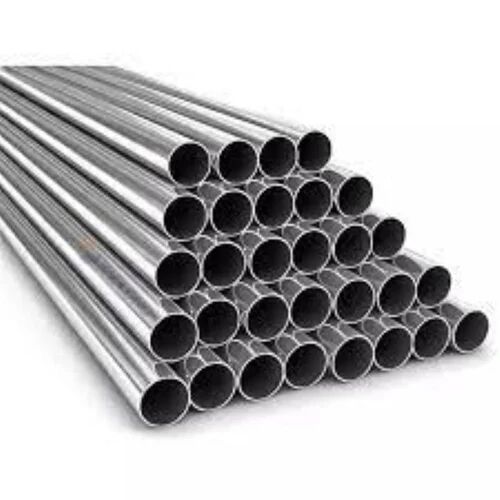 Round Coated Iron CRCA Pipes, for Construction Use, Industrial Use, Length : 10-20 Meter