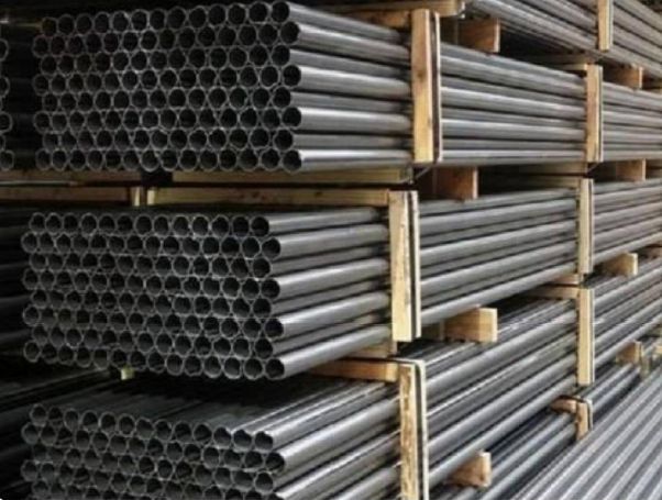 Grey Round Polished Iron HR Pipes, for Industrial Use