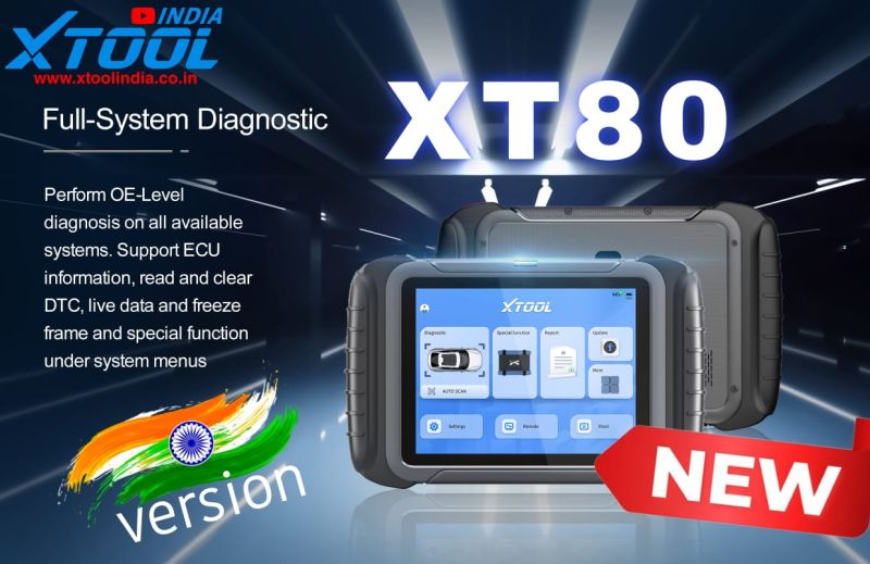 Xtool xt80(Indian Version) Smart Diagnostic System