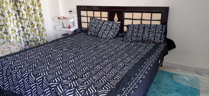 APPLIQUE WORK DOUBLE BEDSHEETS