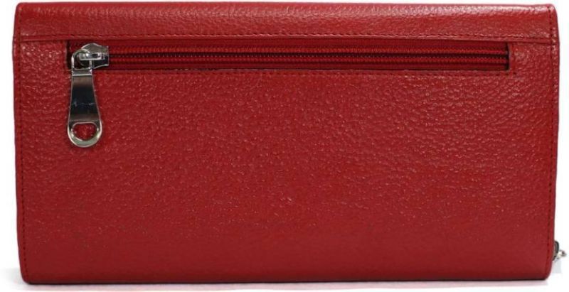 Ladies Red Leather Wallet