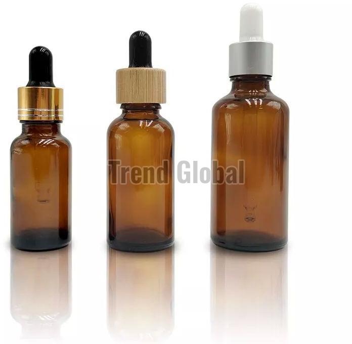 Amber Glass Dropper Bottle