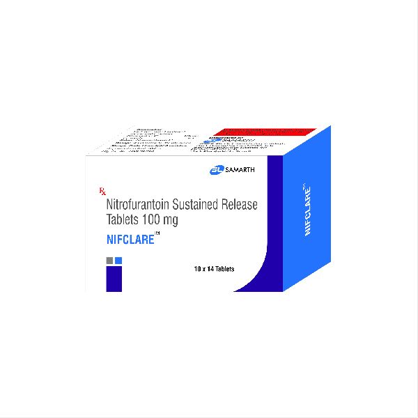 NITROFURANTOIN SUSTAINED RELEASE TABLETS 100 MG