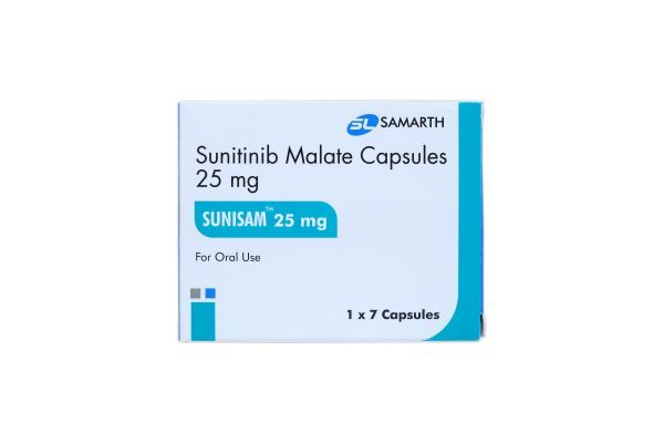 Sunitinib Malate Capsules 25 Mg