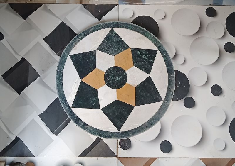 Marble Floor Rangoli