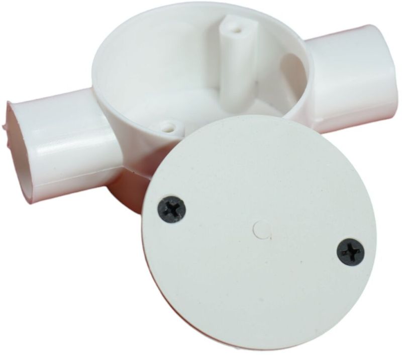 2 Way Circular Junction Box