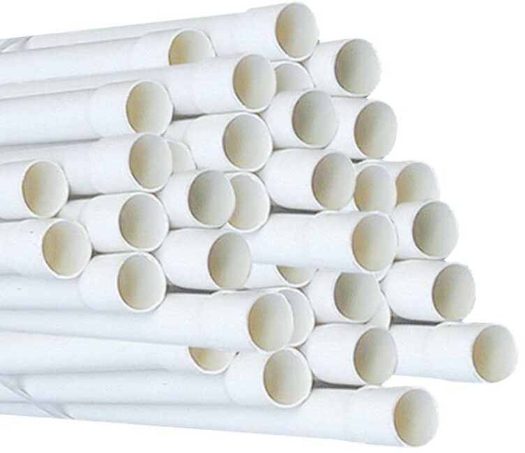 White MMS PVC Electrical Conduit Pipes