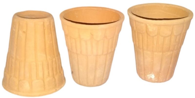 CLAY DISPOSABLE TEA CUPS 60ML