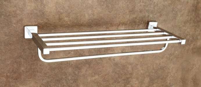 Angel Chrome Plated Stainless Steel Towel Rack