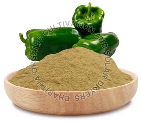 Dehydrated Green Capsicum Powder