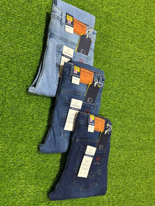 Knitted Denim Jeans Fabric