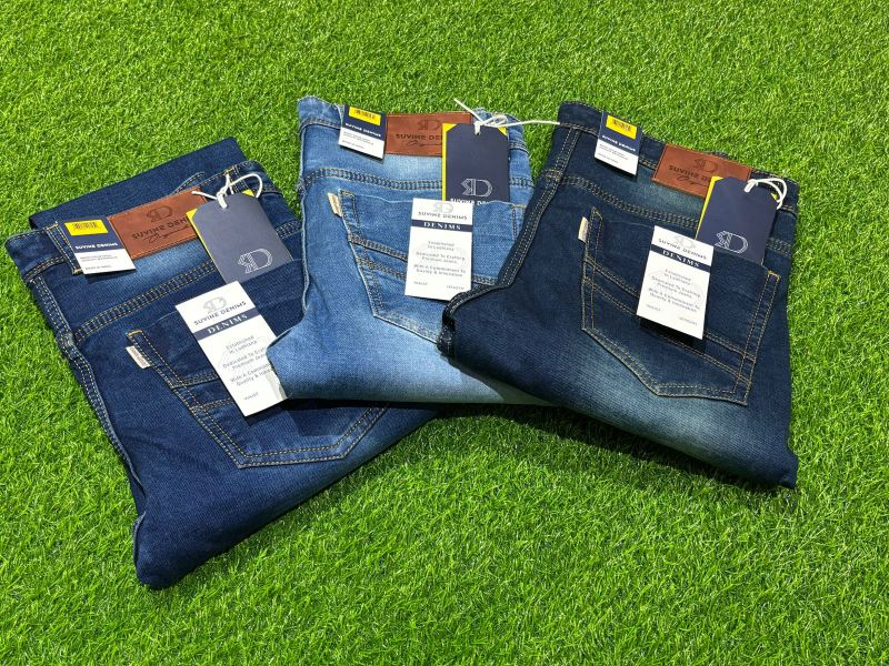 Knitted Denim Jeans Fabric