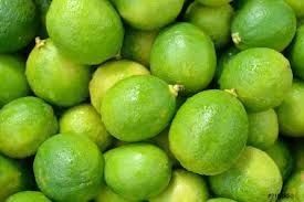 fresh green lemon