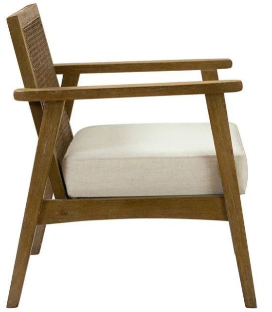 Wooden Chair With Armrest