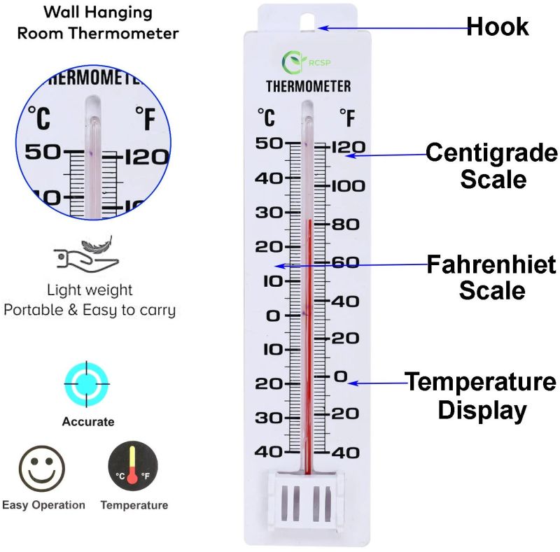 RCSP Analog Room Thermometer