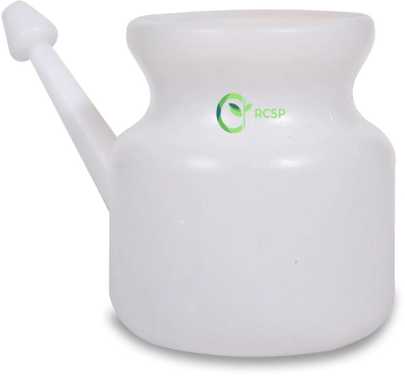 RCSP White Plastic Jal Neti Pot