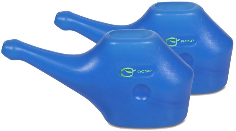 RCSP Blue Plastic Jal Neti Pot Pack Of 2