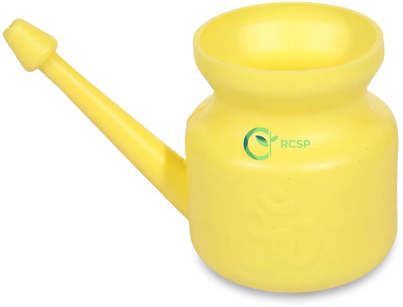 RCSP Plastic Yellow Jal Neti Pot