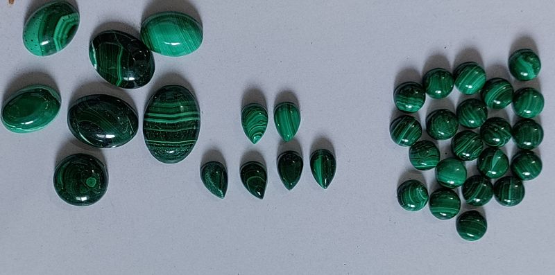 Green Malachite Cab Stone