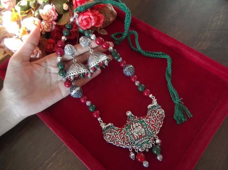 Terracotta Handmade Necklace Set