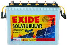 200 Ah Exide Solar Tubular Battery