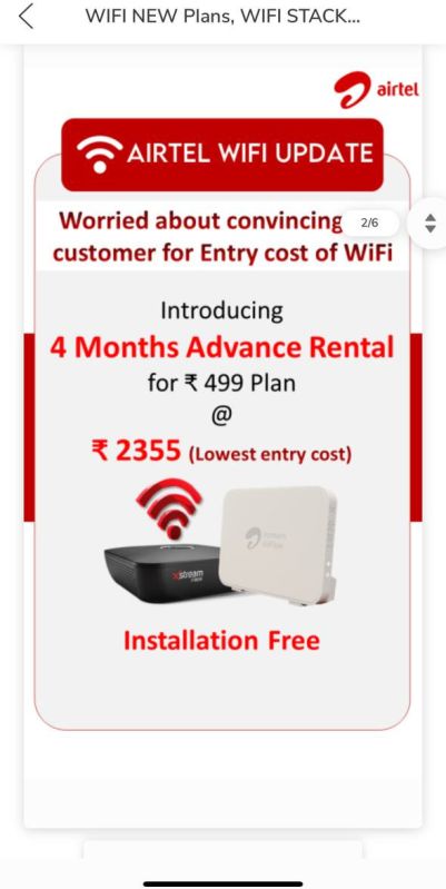 40 Mbps 4 Month Airtel Broadband