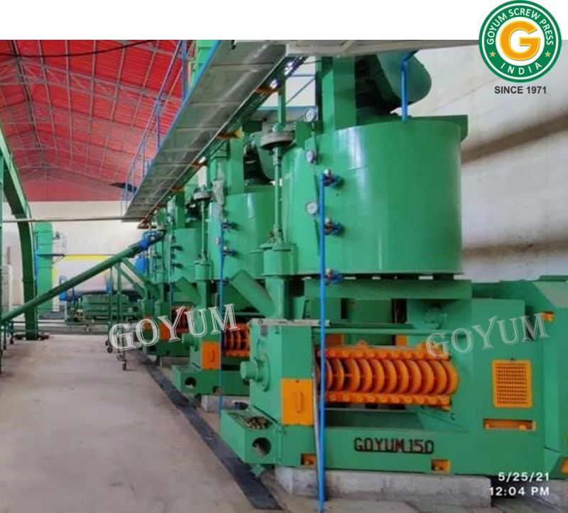 Groundnut Oil Production Plant