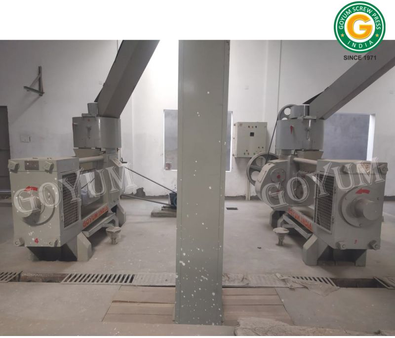 Sunflower Seeds Oil Extruder Machine