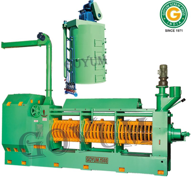 Cashew Nut Shell Liquid / CNSL Screw Oil Press