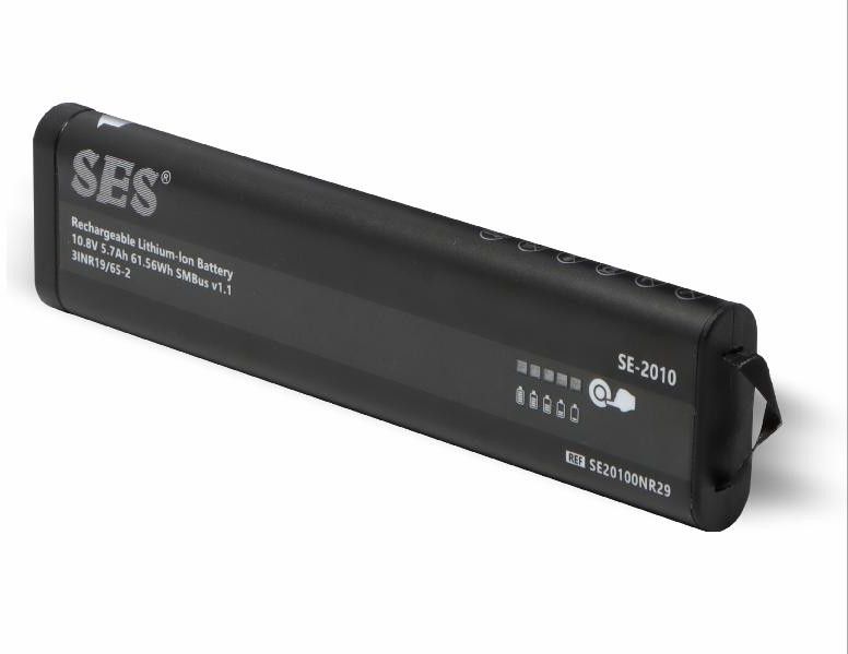 SE-2010 Smart Rechargeable Lithium Ion Battery, Color : Black