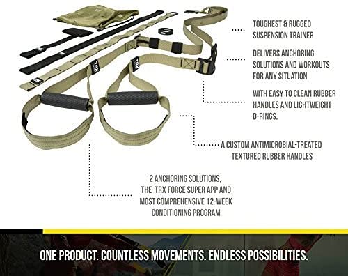 TRAXe Force Tactical Gym: The Most Durable Bodyweight Suspension Trainer