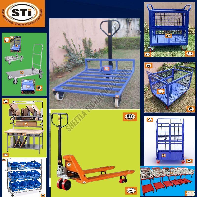 Side Support Platform Trolley