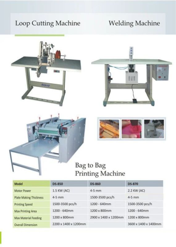 Fully Automatic Non Woven Box Type Bag Making Machine