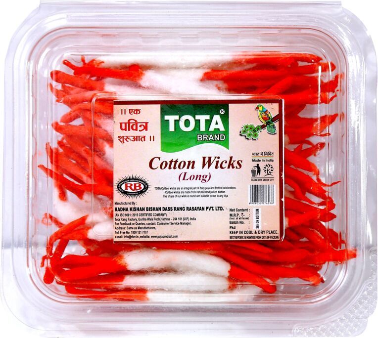 Tota Long Cotton Wicks