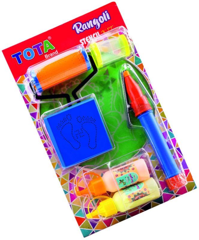 Tota Rangoli Stencil Kit