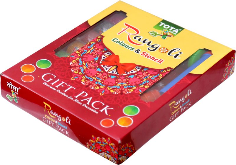 Tota Rangoli Gift Pack (Red)