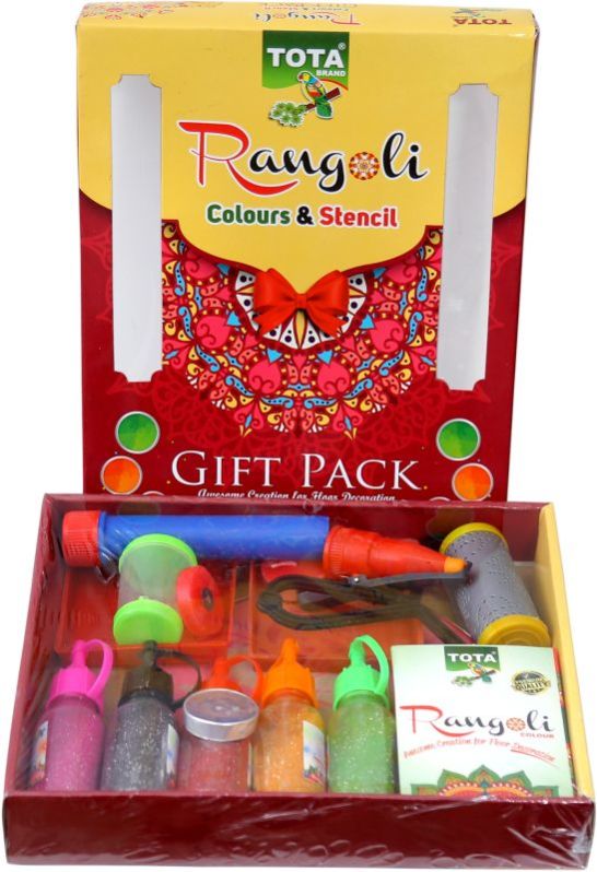 Tota Rangoli Gift Pack (Red)